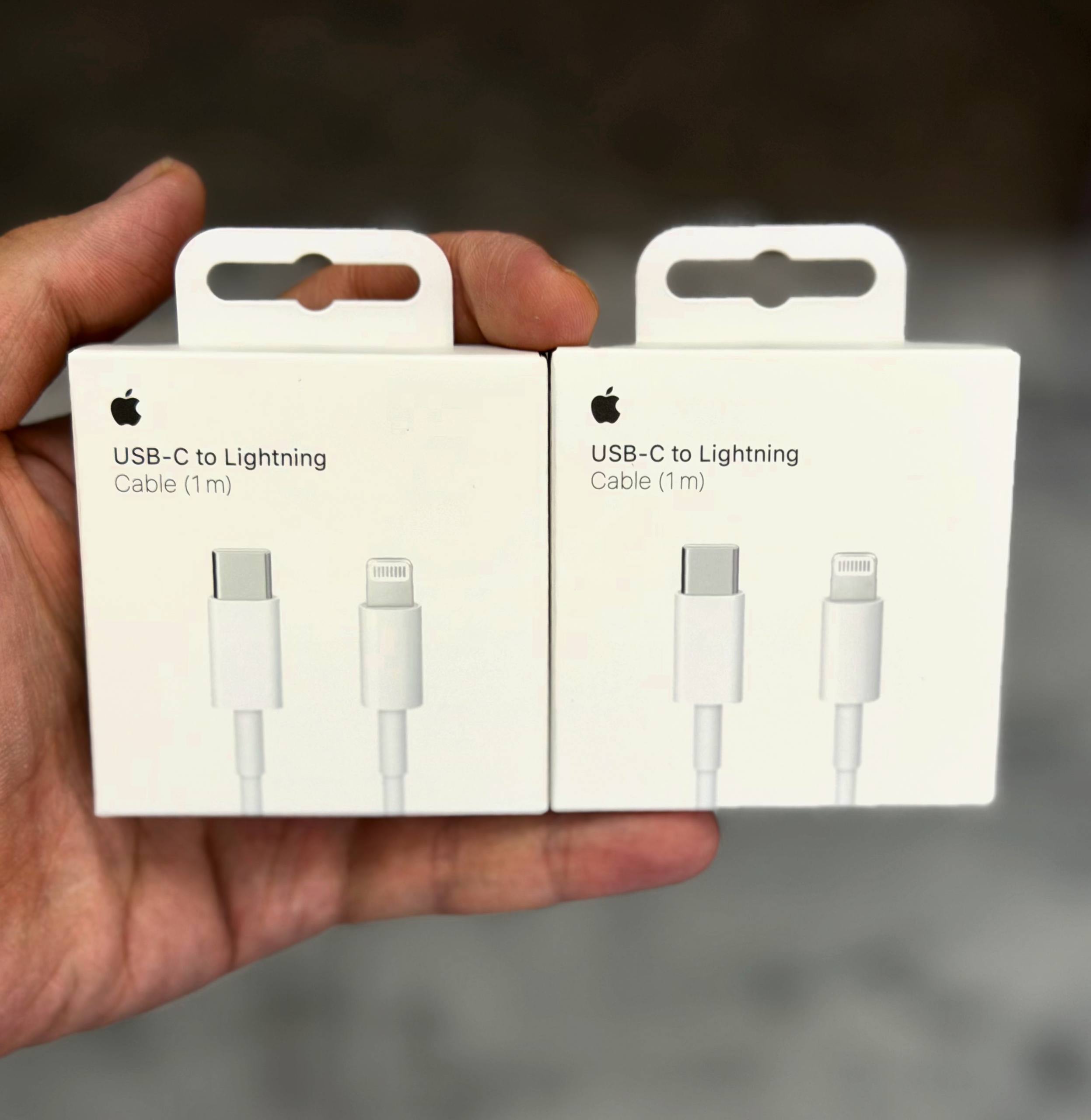 کابل اورجینال اپل USB-C به لایتنینگ ۱ متری (شارژ سریع و انتقال داده)