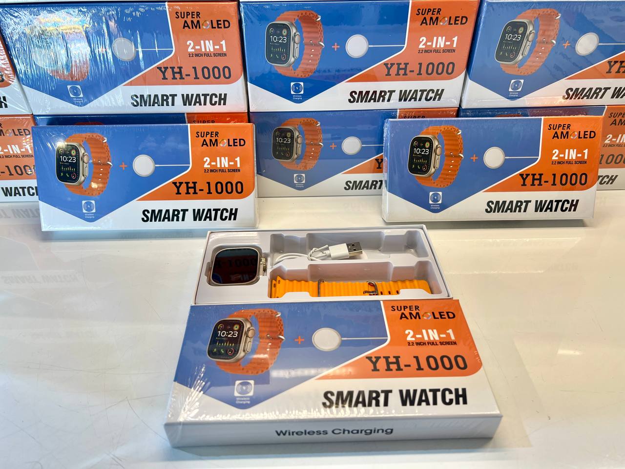 ساعت هوشمند YH-1000 | Smart Watch YH-1000 با پایش سلامتی و نمایشگر لمسی