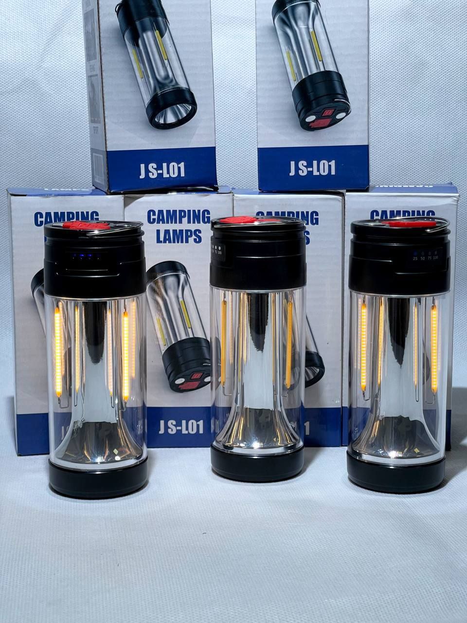 چراغ کمپینگ و اضطراری شارژی JS-L01