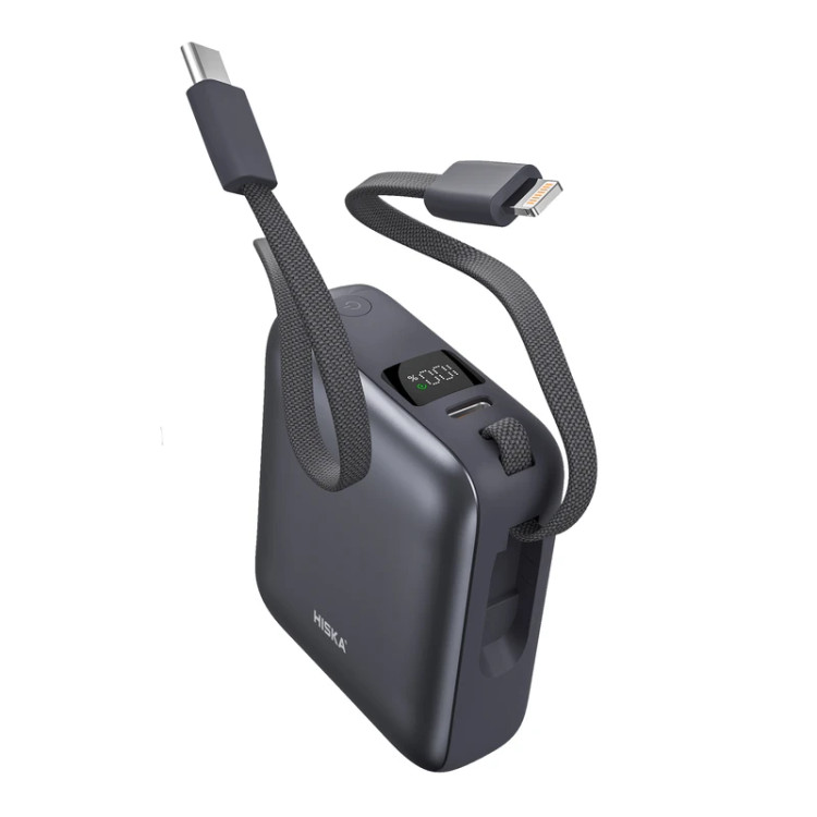 پاوربانک 10000 میلیآمپرساعت هیسکا HP-131PD مناسب شارژ سریع موبایل