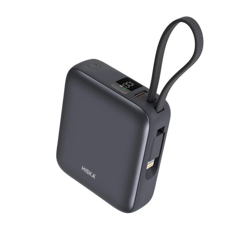 طراحی و بدنه پاوربانک هیسکا HP-131PD فست شارژ 22.5 وات