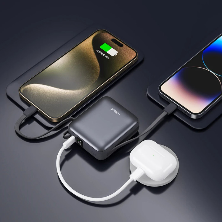 پاوربانک شارژ سریع Hiska مدل HP-131PD مناسب آیفون و اندروید