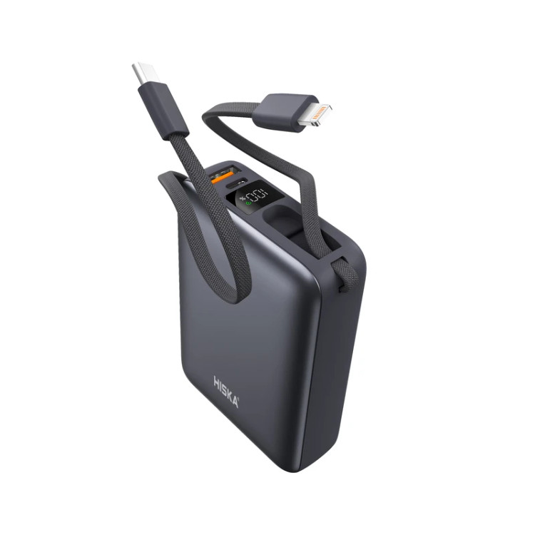 Hiska HP‑224PD Power Bank با شارژ سریع QC3.0 و PD