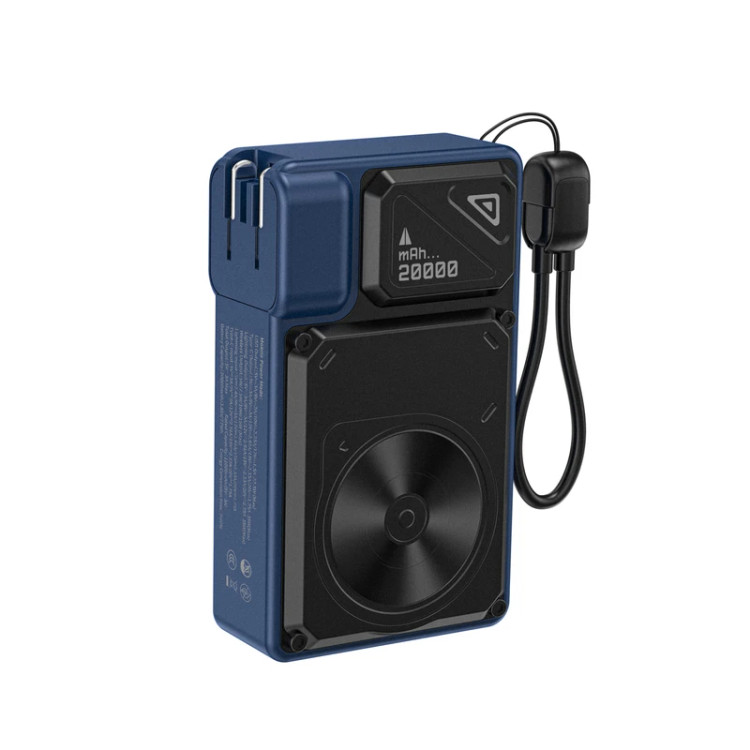 پاوربانک حرفهای HP‑226PD هیسکا با دوشاخه AC داخلی برای سفر و استفاده روزمره