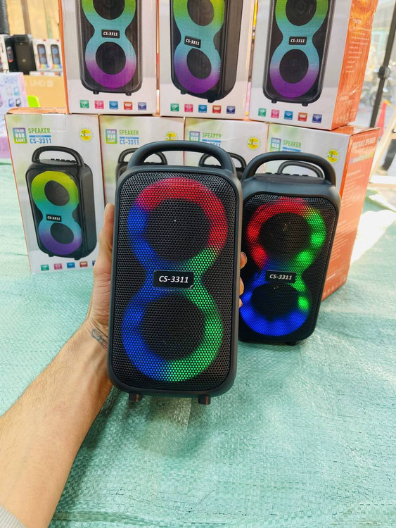 بلندگوی پرتابل CS‑3311 با اتصال بیسیم Bluetooth و صدای واضح