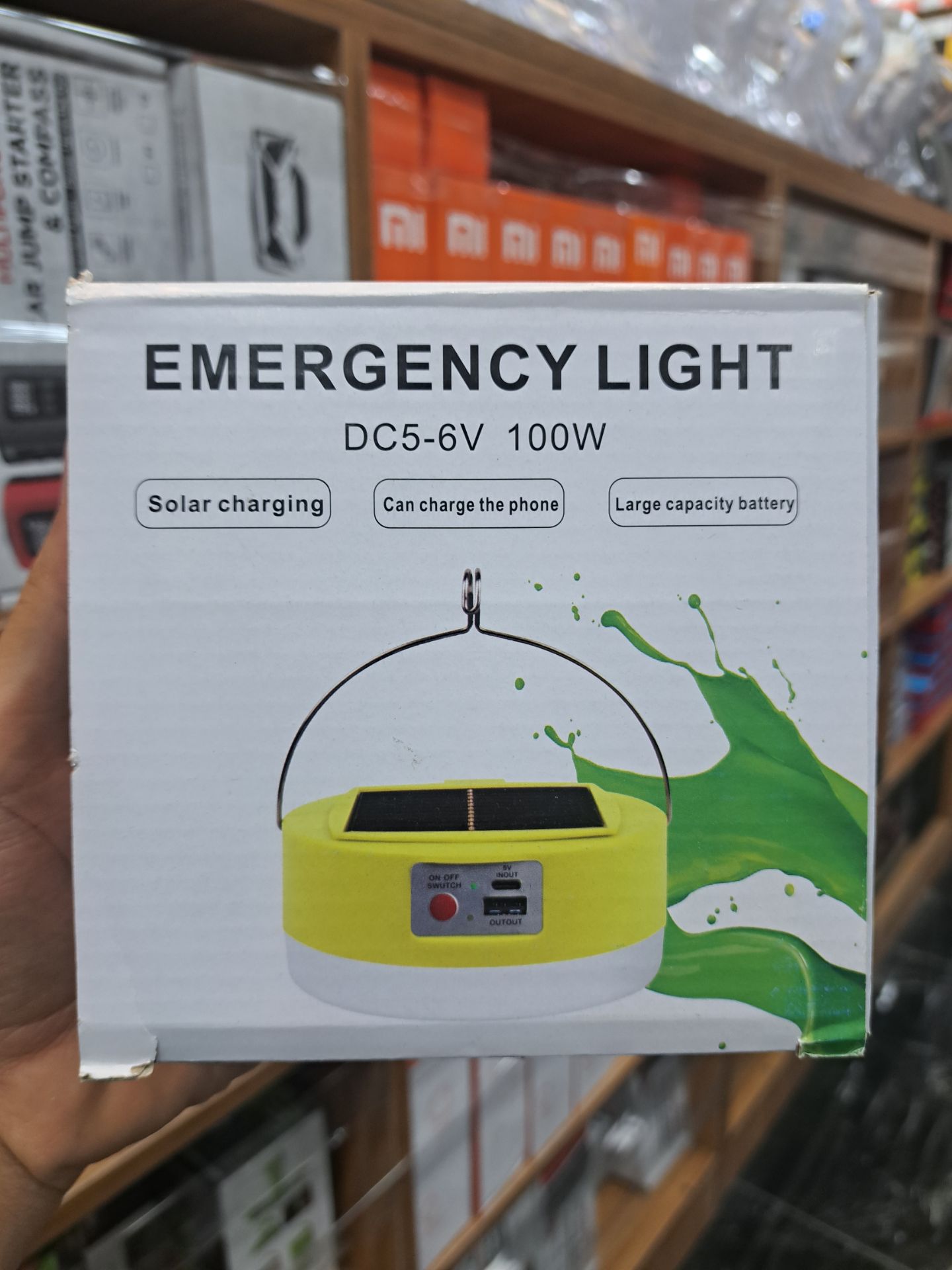 چراغ خورشیدی مدل DC5-6V 100W