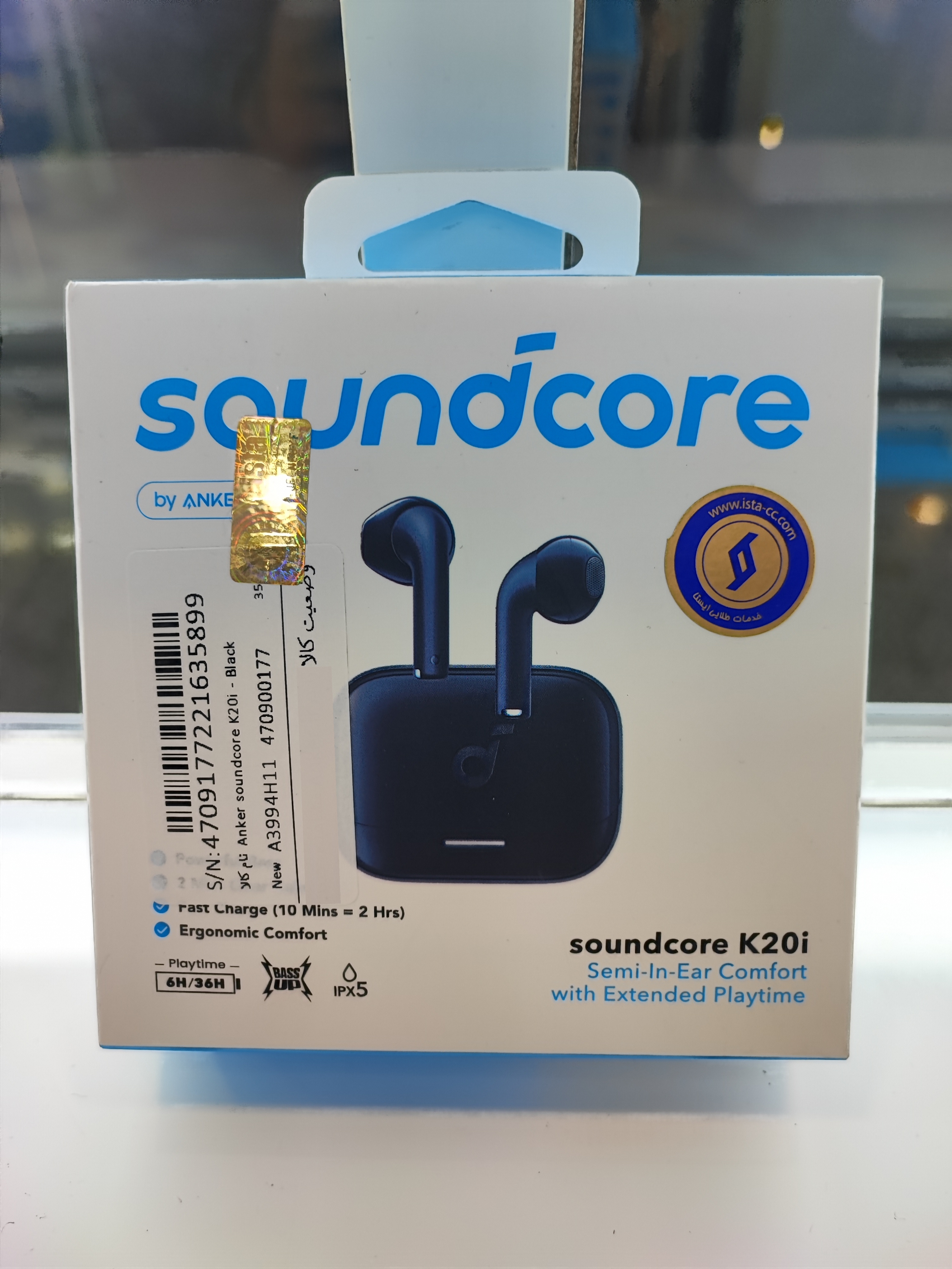هندزفری بلوتوثی انکر Soundcore K20i نسخه اصلی با گارانتی ISTA