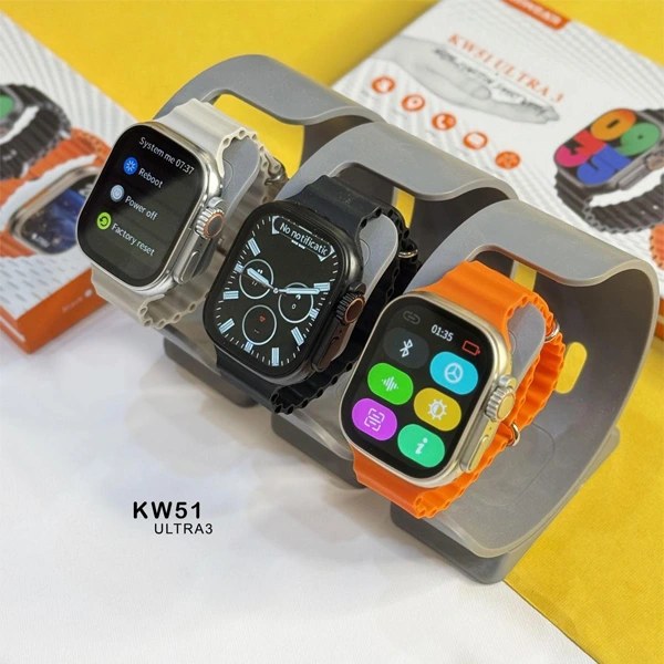 ساعت هوشمند ککویر (Keqiwear) مدل KW51 Ultra3 | نمایشگر AMOLED