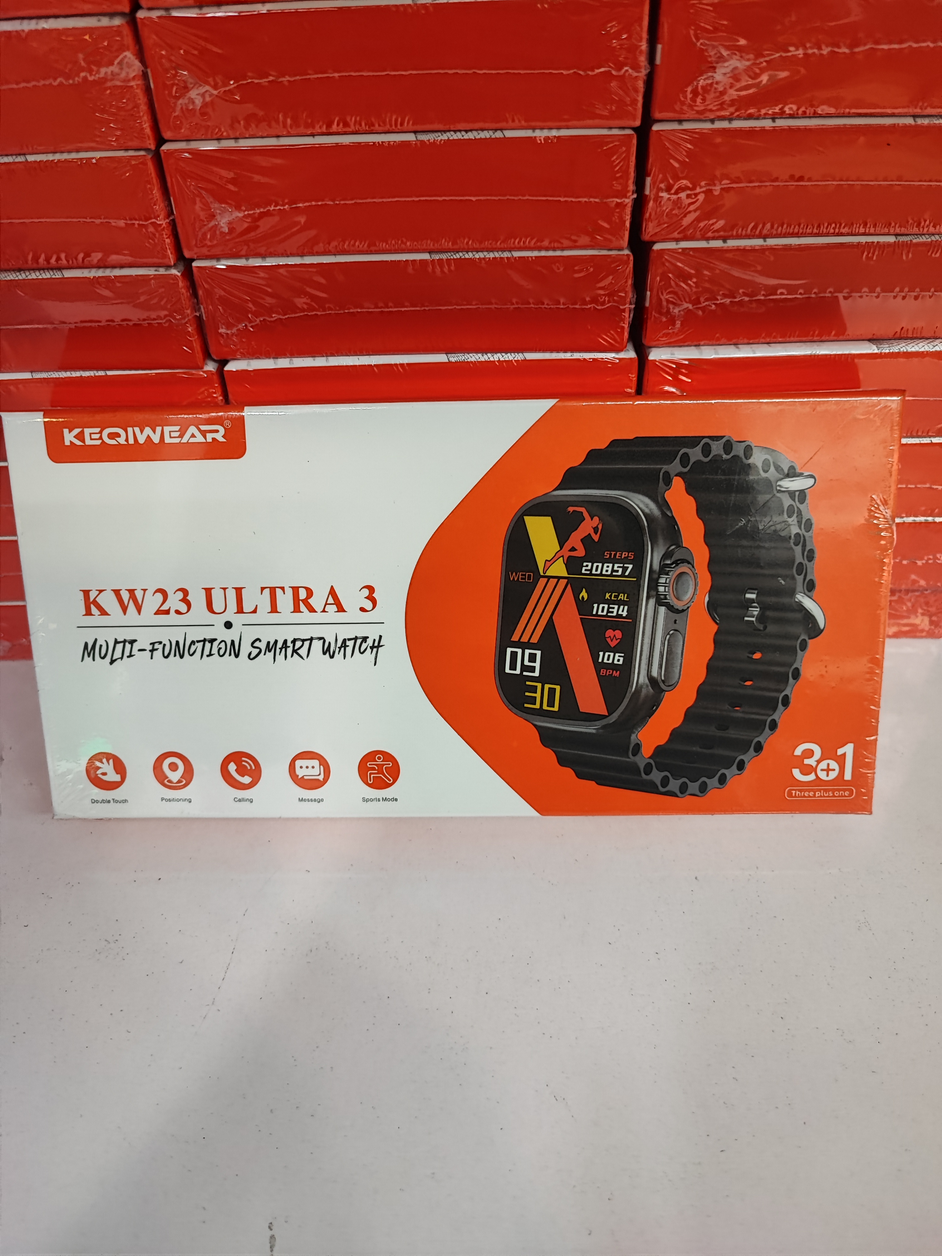 ساعت هوشمند ککویر (Keqiwear) مدل KW23 Ultra3