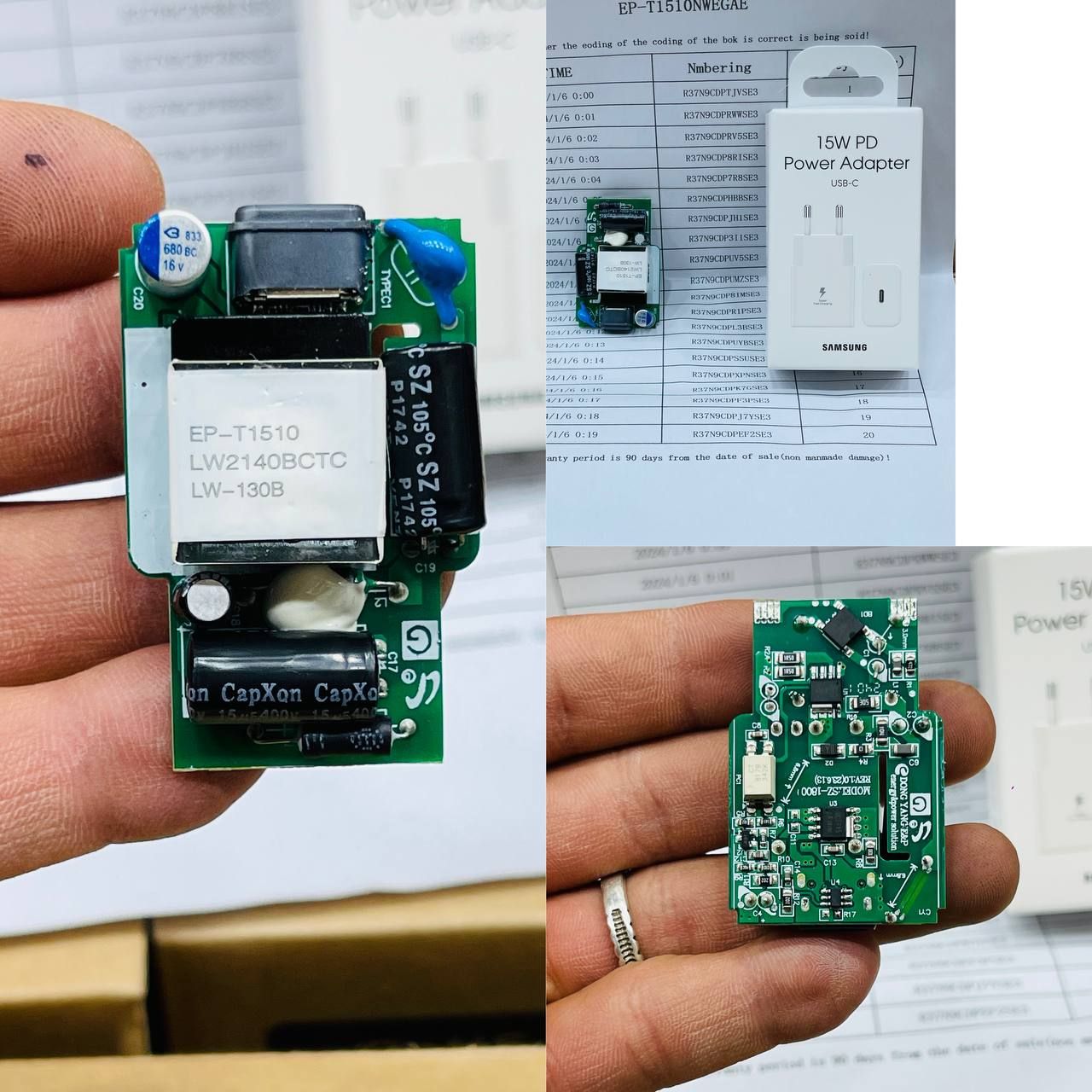 شارژر دیواری سامسونگ ۱۵ وات مدل EP-T1510 پکدار