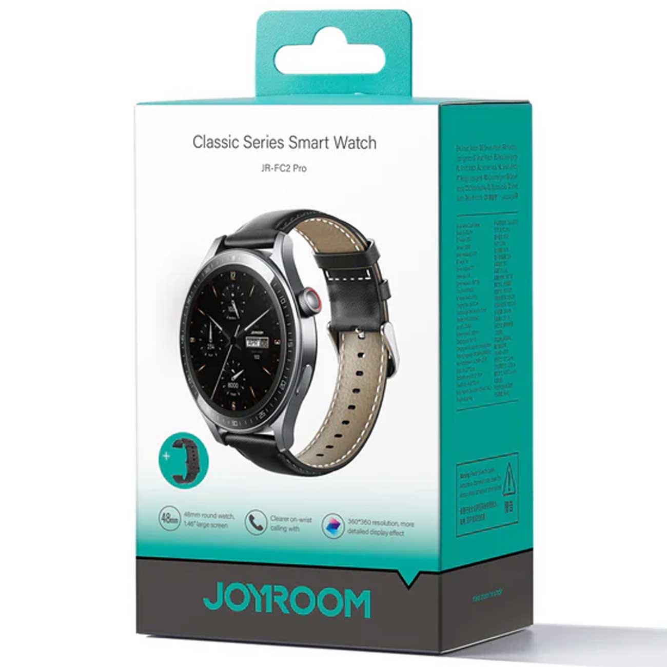 ساعت هوشمند جوی‌روم مدل JR-FC2 Pro (صفحه نمایش AMOLED و ضدآب واقعی)