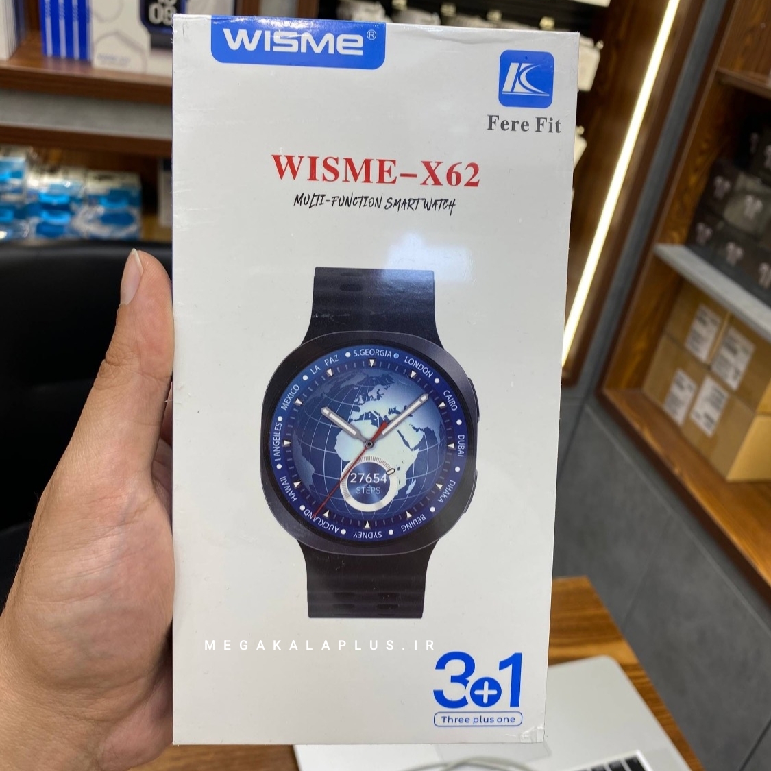 ساعت هوشمند ورزشی ویسمی مدل Wisme-X62 با نمایشگر AMOLED