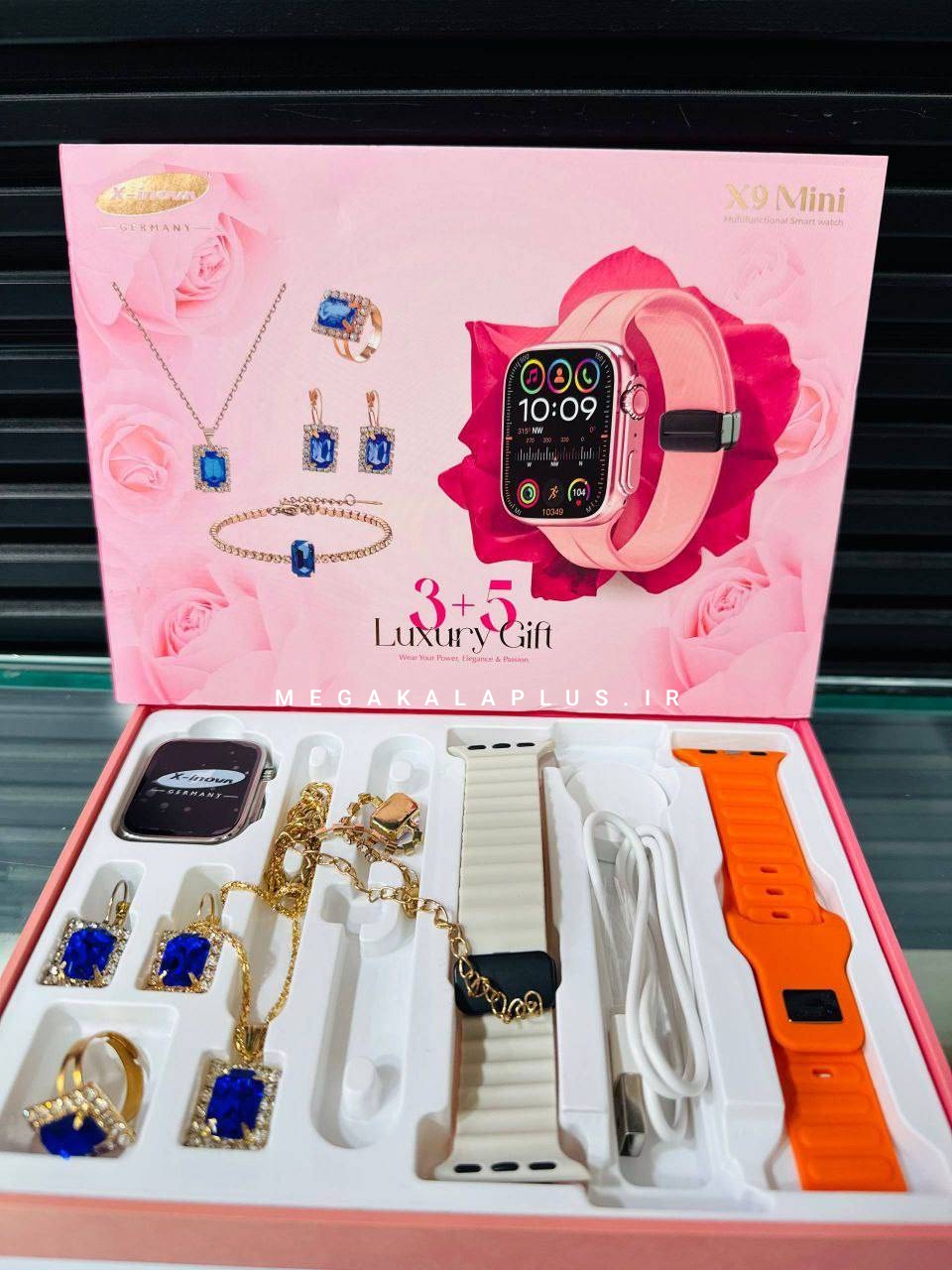 ساعت هوشمند دخترانه ژینووا (Xinova) مدل X9 Mini (سایز ۴۱ میلی‌متری، ظریف و فول‌امکانات)