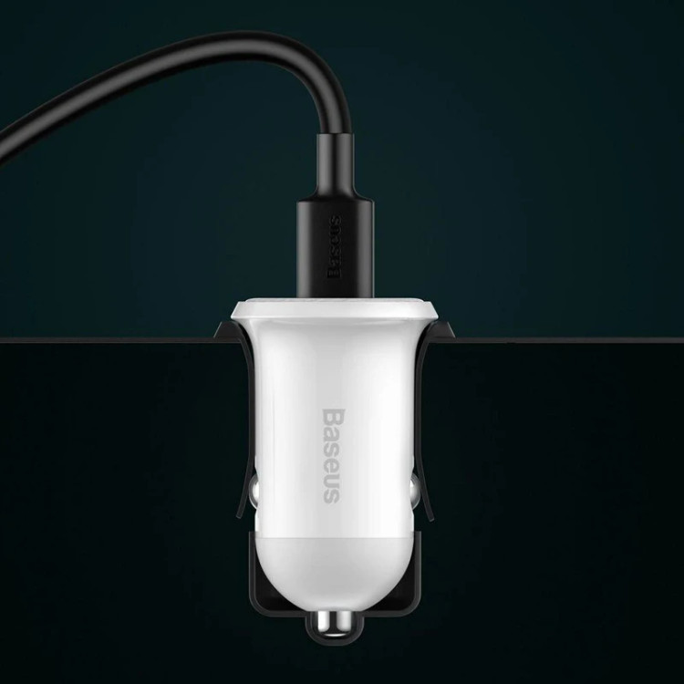 شارژر فندکی خودرو باسئوس مدل CCALLP-02 | فست شارژ برای مسافرت