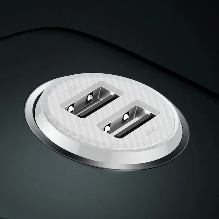 شارژر فندکی خودرو باسئوس مدل CCALLP-02 | فست شارژ برای مسافرت