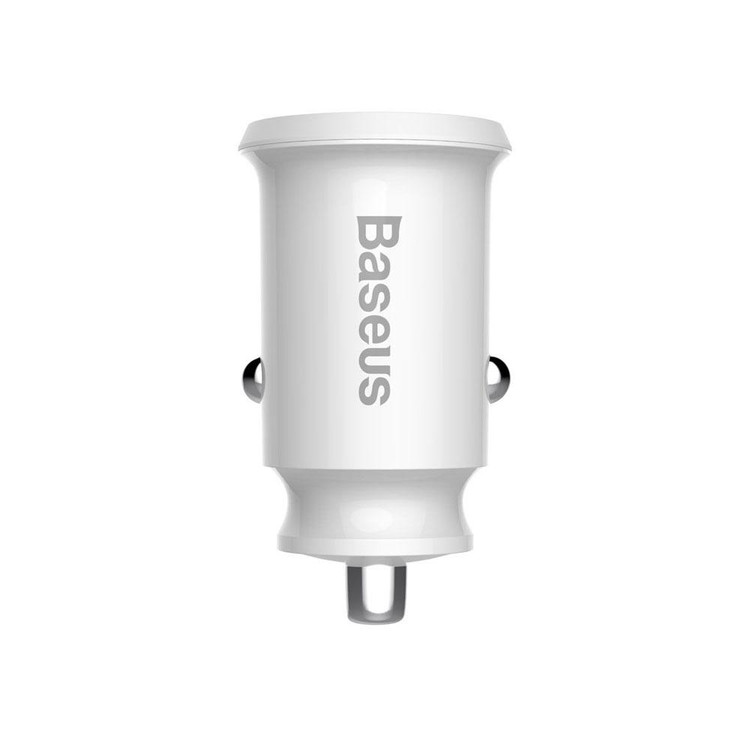 شارژر فندکی خودرو باسئوس مدل CCALL-ML02 | دو پورت فست شارژ