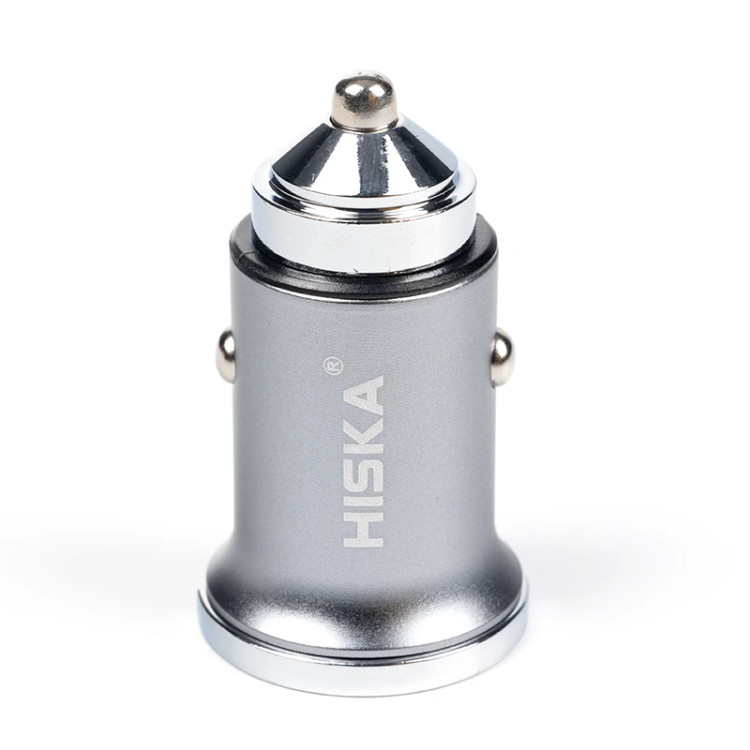 شارژر فندکی خودرو هیسکا مدل HCC-306 | فست شارژ ۳۰ وات برای خودرو