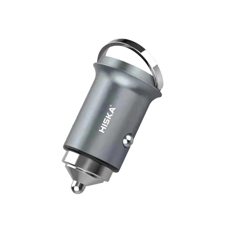 شارژر فندکی خودرو هیسکا مدل HCC-306 | فست شارژ ۳۰ وات برای خودرو