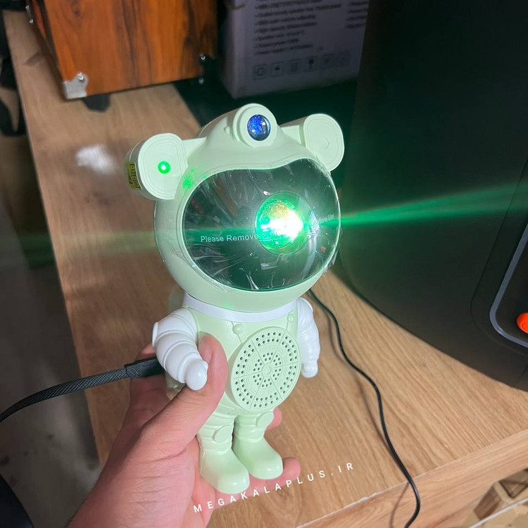 چراغ خواب فضانورد اسپیکردار کهکشانی مدل Galaxy Projector