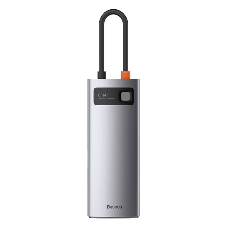 هاب USB-C باسئوس مدل CW0G شش پورت