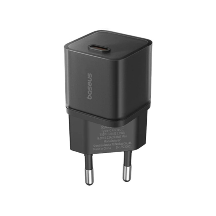 شارژر دیواری 20 وات بیسوس مدل Baseus GaN5s فست شارژ