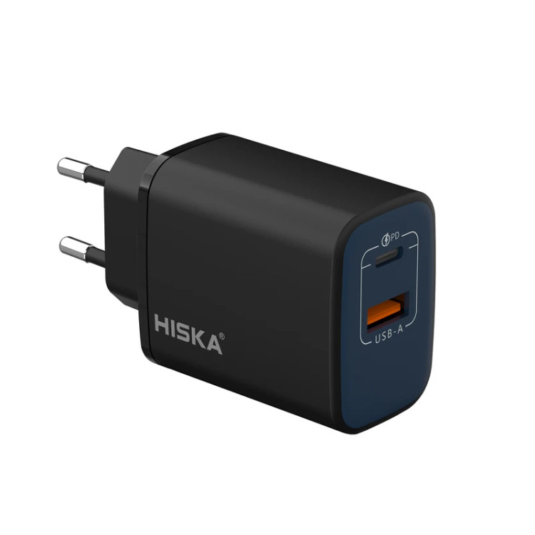 شارژر دیواری هیسکا مدل H-167EU توان 67 وات