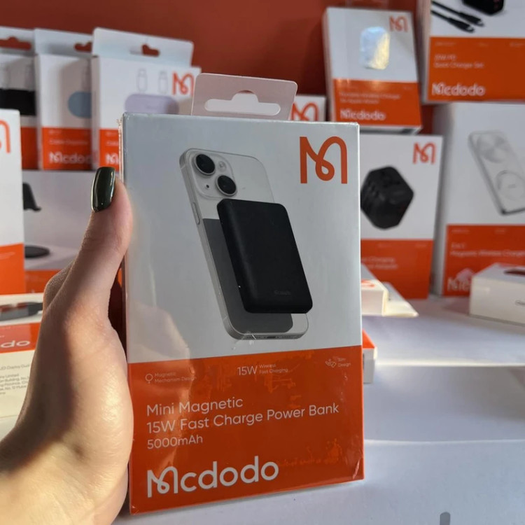 پاوربانک مگسیف مک دودو مدل MC-3951 ظرفیت 5000 میلیآمپر ساعت