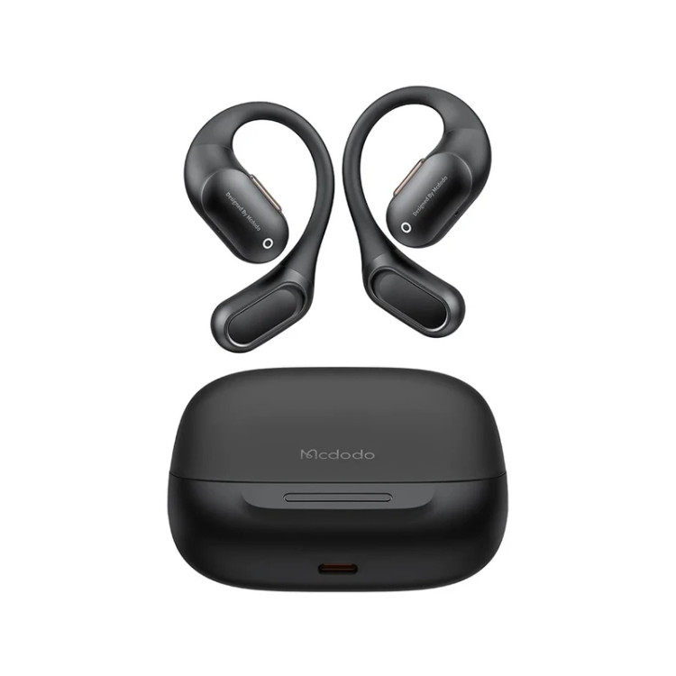 هندزفری بلوتوثی مک دودو مدل HP-007 طرح گوش باز (Open-Ear) با نمایشگر LED