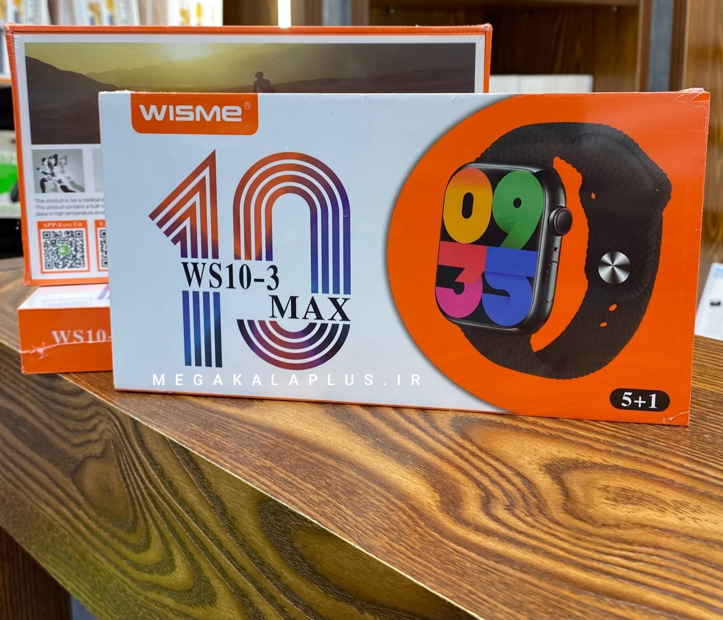 ساعت هوشمند ویسمی مدل WS10-3 Max با نمایشگر AMOLED به همراه ۵ بند