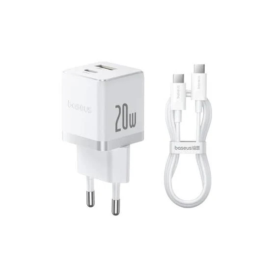آداپتور شارژ سریع 20 وات پالم سویت مدل C+U Port