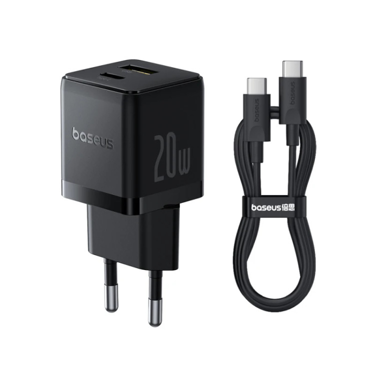 آداپتور شارژ سریع 20 وات پالم سویت مدل C+U Port