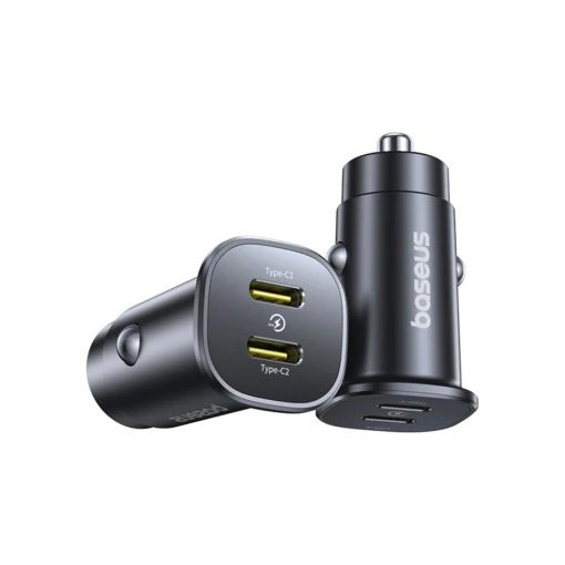 شارژر فندکی بیسوس GoTrip DP1 Series 30W