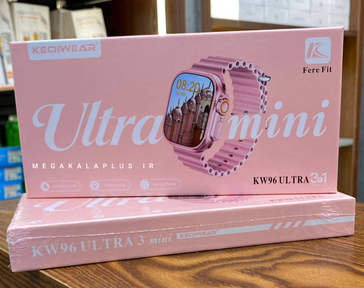ساعت هوشمند دخترونه و زنانه KW96 ULTRA MINI