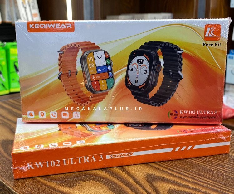 ساعت هوشمند سوپر آمولد Keqiwear مدل KW102 Ultra 3