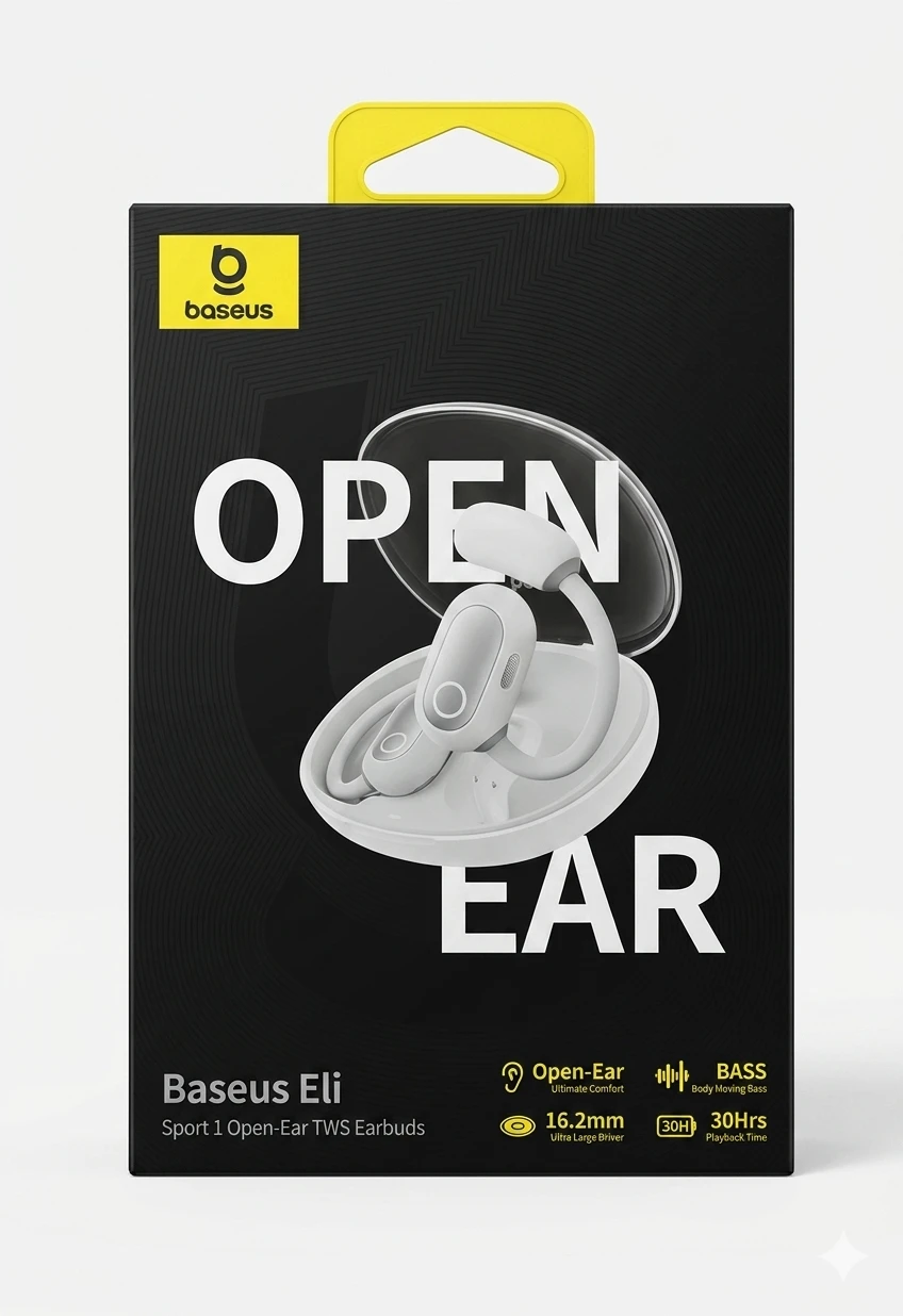 هندزفری بلوتوثی مخصوص ورزش باسئوس مدل Baseus Eli Sport 1 | طراحی Open-Ear و مقاوم