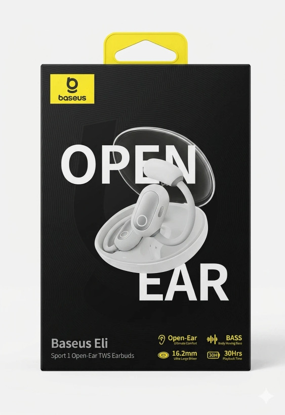 هندزفری بلوتوثی مخصوص ورزش باسئوس مدل Baseus Eli Sport 1 | طراحی Open-Ear و مقاوم
