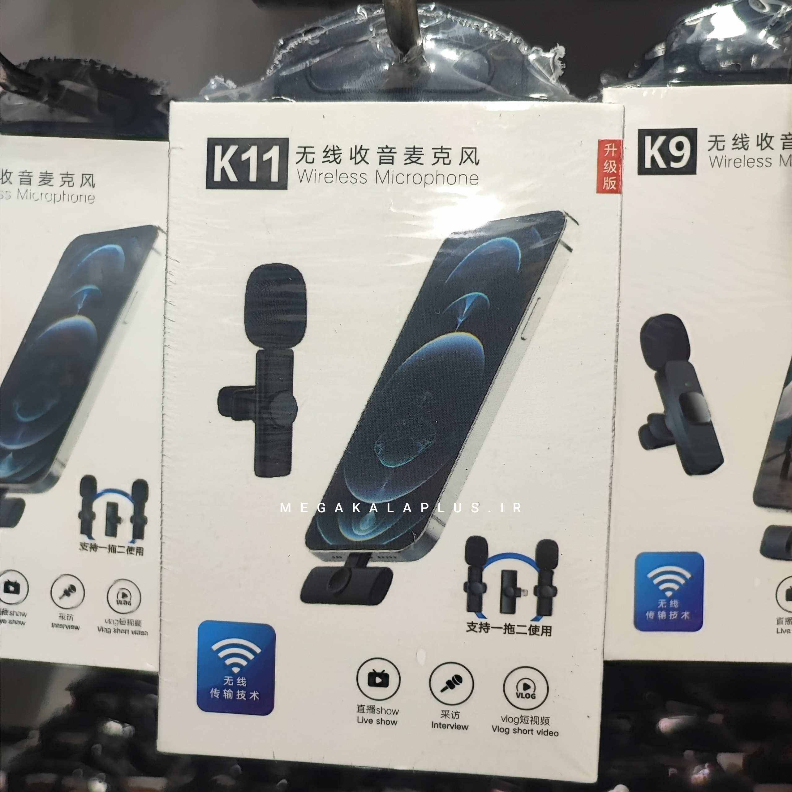 میکروفون یقه‌ای بی‌سیم K11