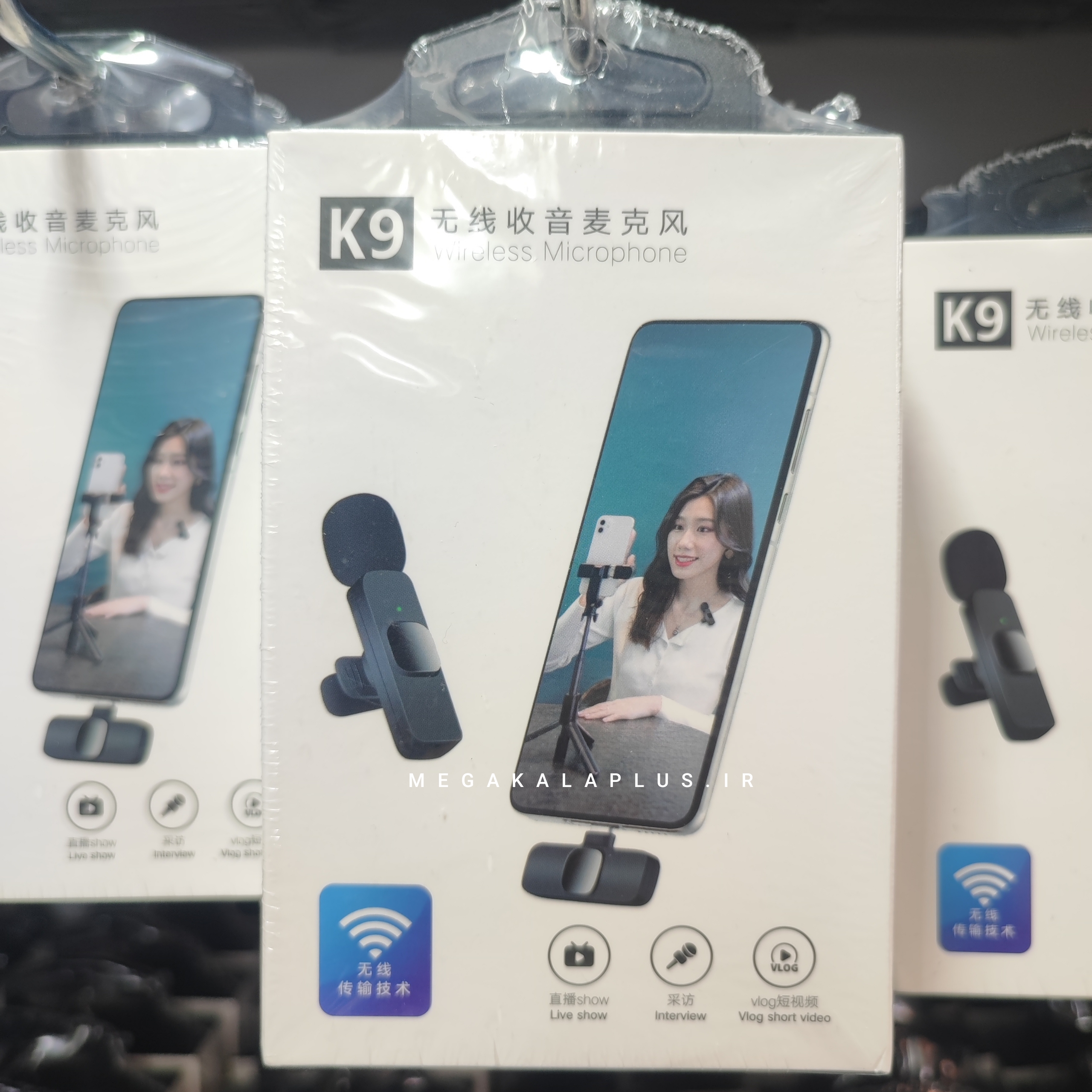 میکروفون یقه ای بی سیم K9