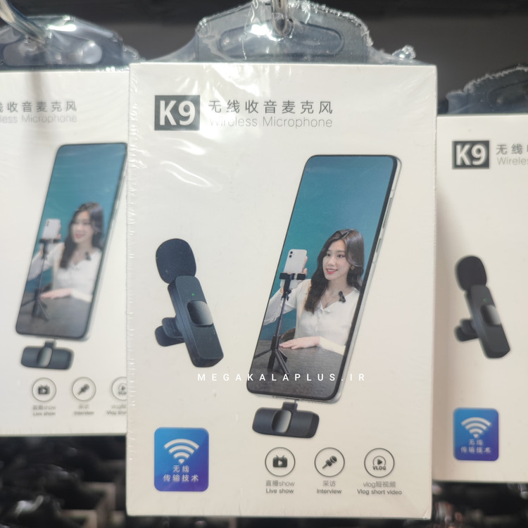 میکروفون یقه ای بی سیم K9