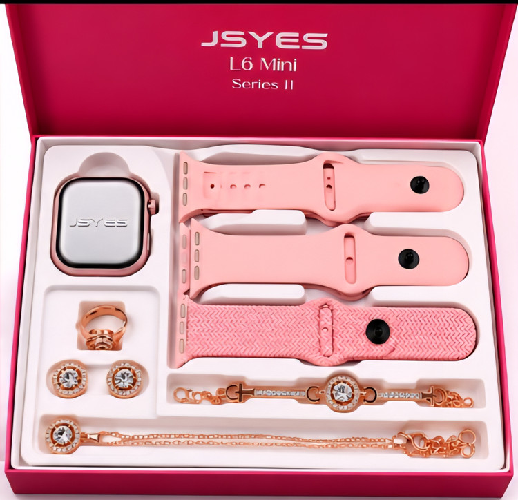 ساعت هوشمند دخترانه JSYES L6 Mini به همراه اکسسوری