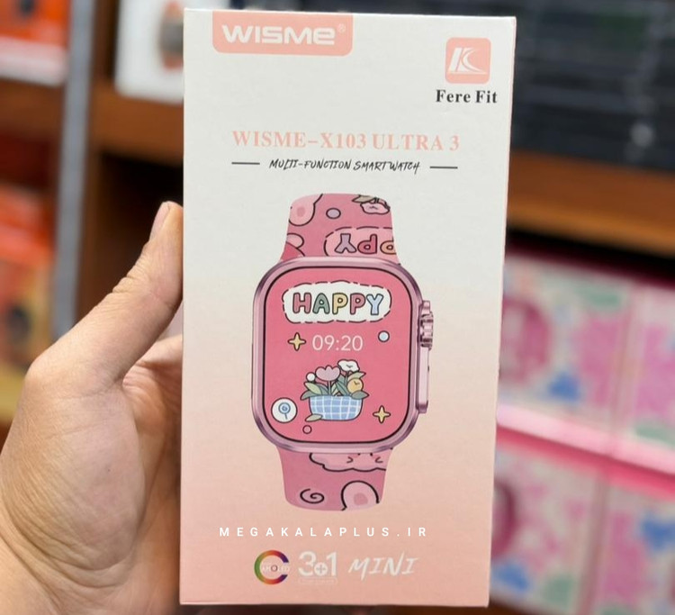 ساعت هوشمند دخترانه ویسمی مدل WISME-X103 ULTRA 3