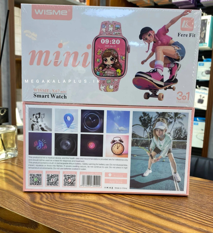 ساعت هوشمند بچگانه ویسمی مدل Wisme-X67 Mini با قابلیت پایش مکان