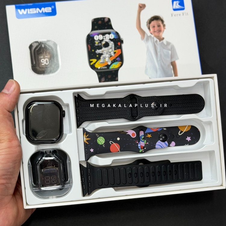 ساعت هوشمند بچگانه ویسمی مدل Wisme-X68 Mini با قابلیت پایش مکان و ایمنی کودک