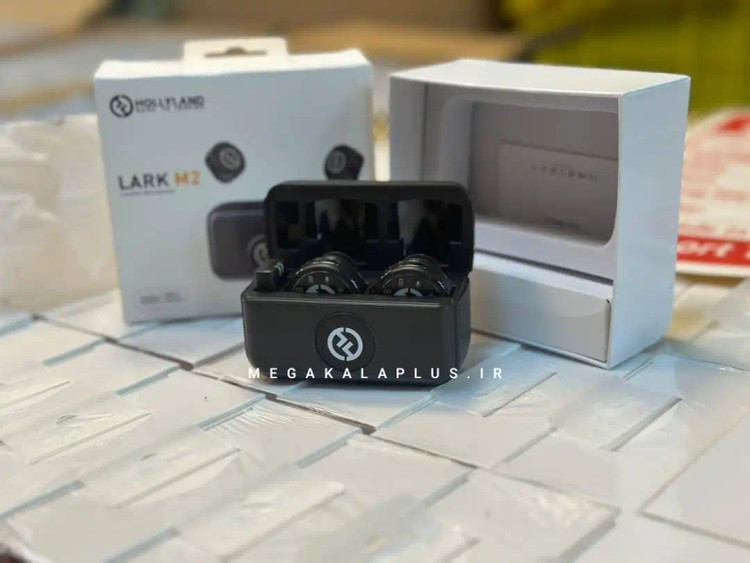 میکروفون بیسیم هالیلند مدل LARK M2 مناسب تولید محتوا و ضبط صدا